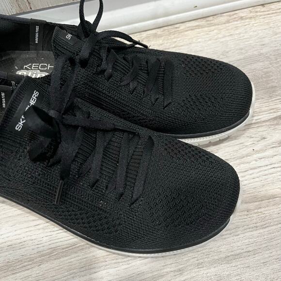 Skechers Virtue Divinity Swift Fit Hands Free Shoes black Womens 7.5 - Picture 3 of 6